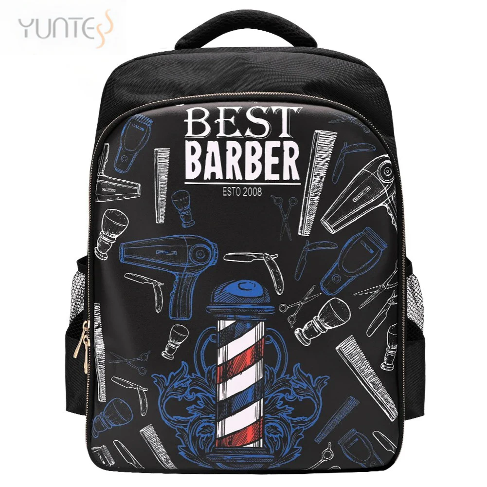 

Hairdresser Makeup Backpack Portable Hairstylist Organizer Bag Large Capacity Travel Shoulders Bag Salon Barber Supplies Tools