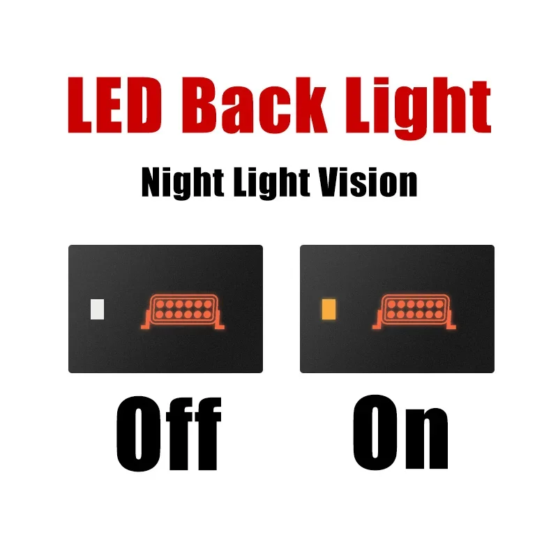 Car LED Light Power Switch Button For Mitsubishi Outlander GM/GN/ZM 2022- 2024 Switch Button Dashboard Light Control Accessory
