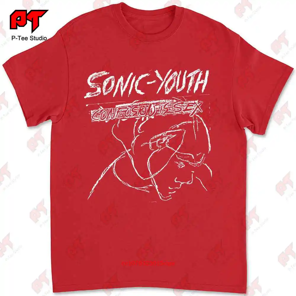 Sonic Youth Confusion Is Sex T Shirt Black Noise Rock Grunge Punk Thurston Moore Kurt Cobain NPM2