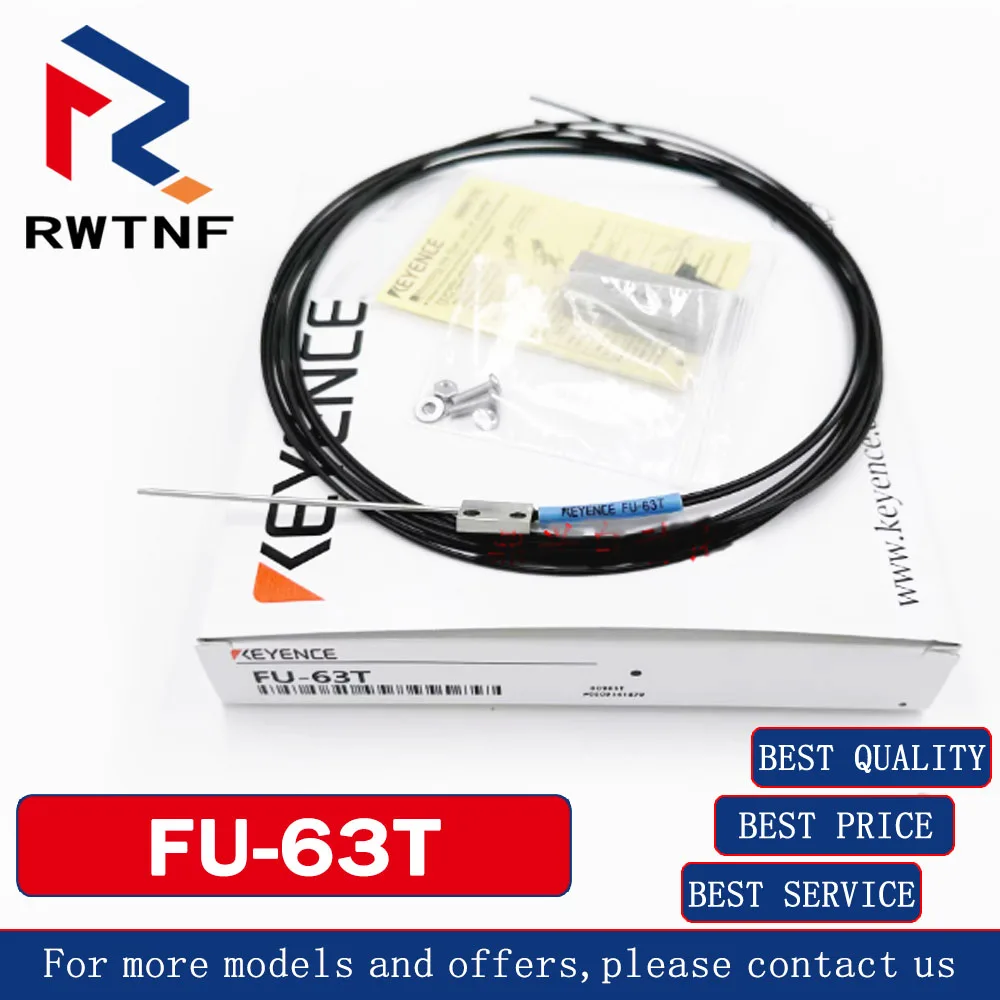 

FU-63T New Genuine KEYENCE M3 reflective fiber optic sensor，warehouse stock