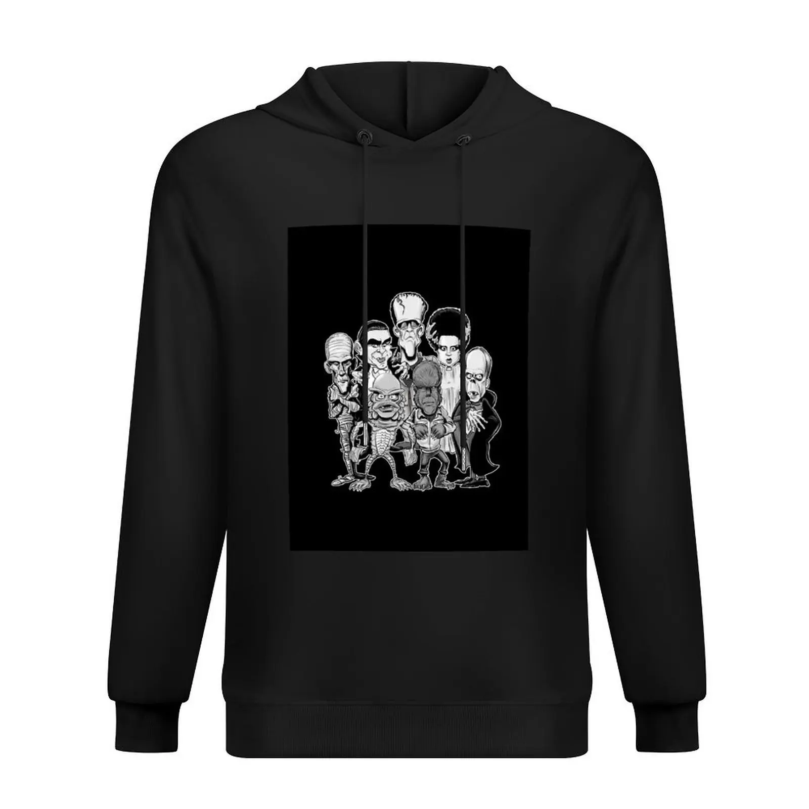 Classic Monsters Hoodie anime clothes men clothes mens clothing aesthetic clothing men hoodie