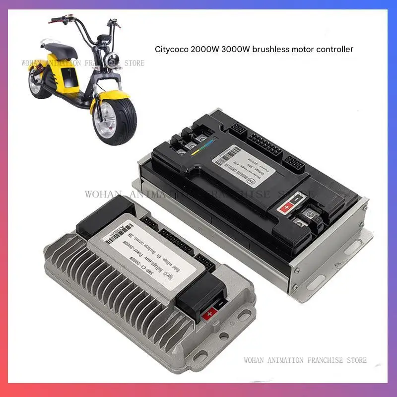 

Electric Vehicle 2000W 3000W Brushless Motor Controller 60V 35A