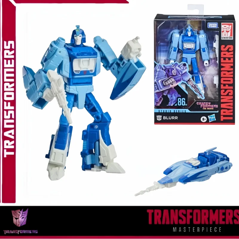 

В наличии Takara Tomy Transformer Toy Studio Series 86-03 Deluxe Class The Movie1986 Blurr экшн-фигурка робот подарки хобби