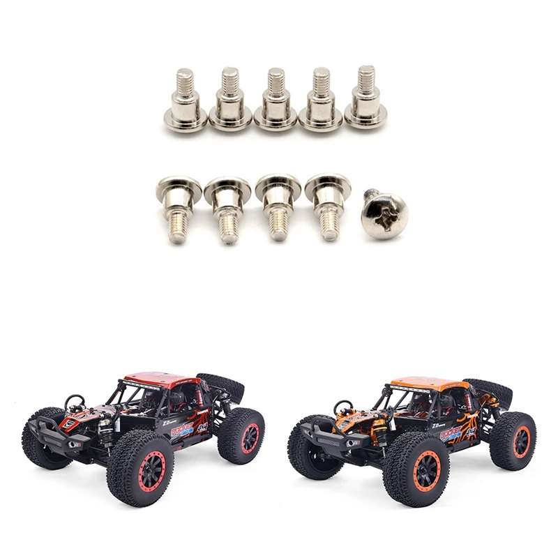 10Pcs Metal Steering Screw M3X4.1 7263 For ZD Racing DBX-10 DBX10 10421-S 9102 1/10 RC Car Spare Parts Accessories