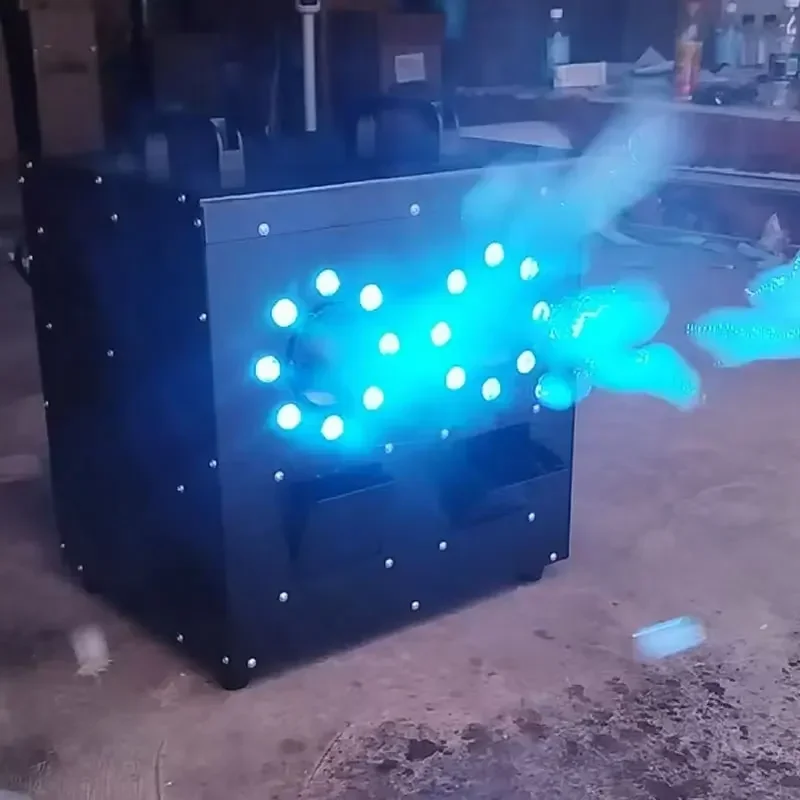 

Poland Stock 1500W Smoke Bubbles Machine DMX Remote Control Audience Fog Bubble Machine for DJ Disco Wedding Party Soap Liquid