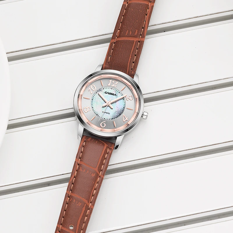CASIMA Women's Wristwatch, Quartz Movement, Simple Trend  Fashionable, Waterproof, Luminous, Model SP-3003-1009