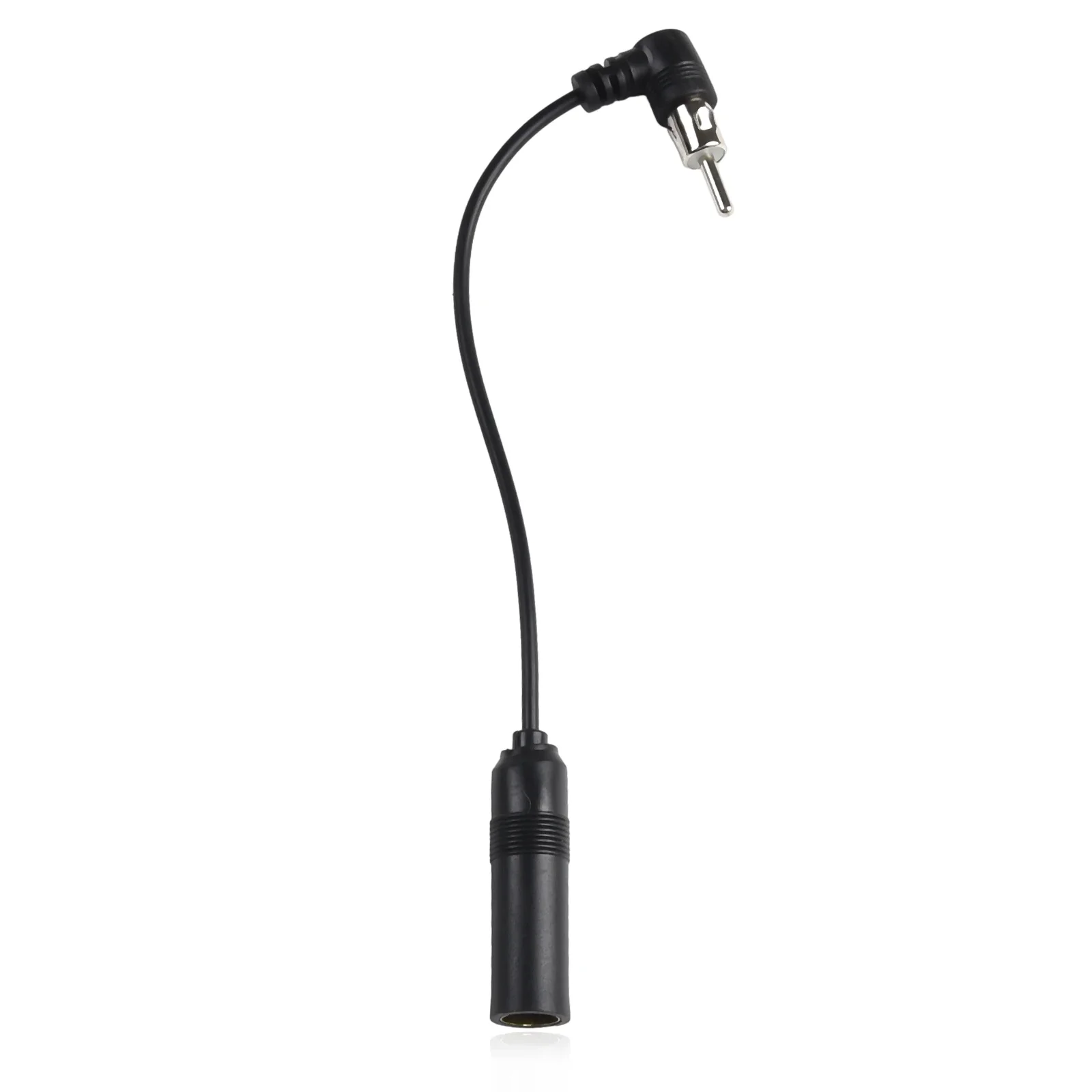 

Car Stereo Audio FM Radio Antenna Plastic + Metal Radio Antenna Adapter Vehicle AM/FM 1 Pc Black Non-deformation