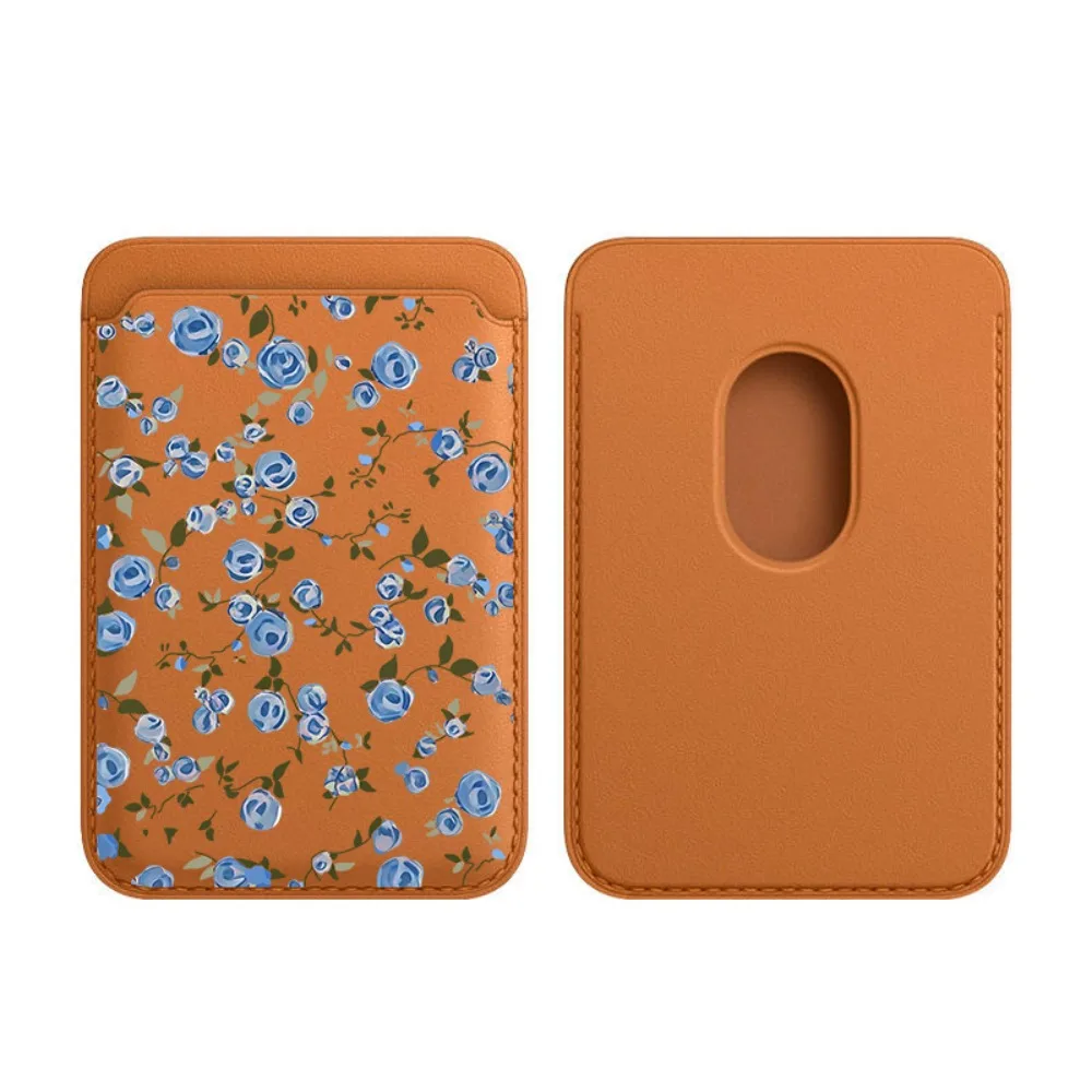 For Magsafe Wallet Magnet Phone Card Bag Anti-theft Safety Wallet Case Leather for iPhone 17 16 15 14 13 ProMax