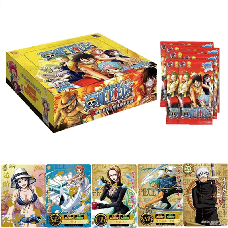 

2022 Japan Anime One Piece Rare Cards Box Luffy Zoro Chopper Bounty Collections CCG Card Collectibles Games Child Toys Hobbies