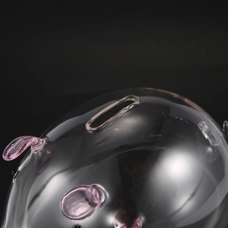 24-Hour Delivery Pig Piggy Bank Money Boxes Coin Saving Box Cute Transparent Glass Souvenir Birthday Gift For Children Kids