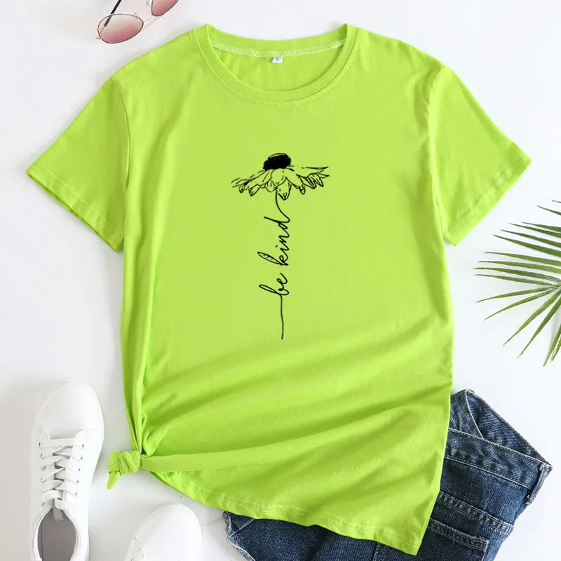 Summer Women's plus Size S3XL T-irts 3D Hippie Sle Knitted Cotton Tops Thiened Summer Faion Ladies' T-irts