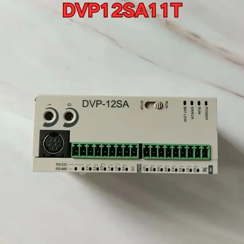 

Second-hand PLC module DVP12SA11T function test is normal