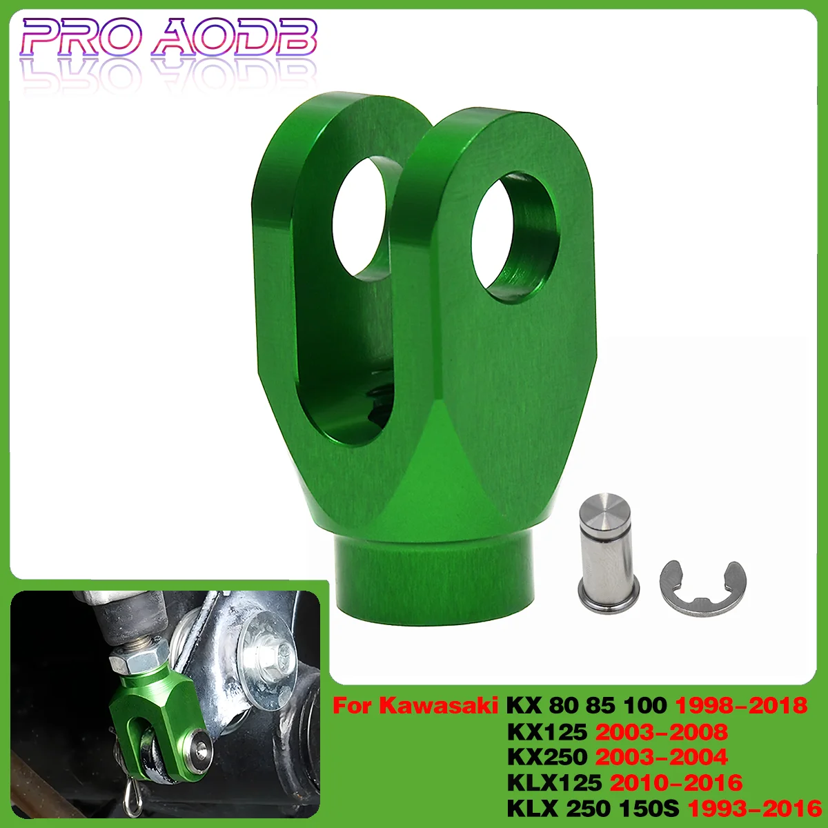 For Kawasaki KX 80 85 100 125 250 CC KLX125 150S KLX250 Suzuki DRZ 400S 400R 400SM Dirt bike Rear brake pump straight brake head