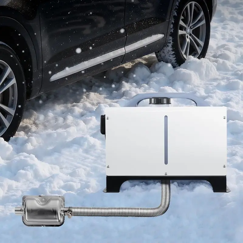 Tuyau d'échappement flexible en acier inoxydable de 300 cm pour chauffage diesel, pour chauffage de stationnement 2 kW/5 kW/8 kW, avec 2 colliers de serrage, pour l'entretien