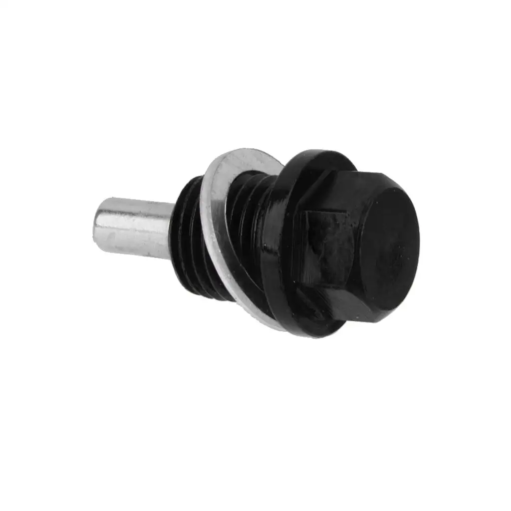Magnetic Oil Drain Plug M14X1.5 Metal Engine Oil Pan Stopper Car Oil Drain Tank for Dodge Jeep Kia Honda 4
