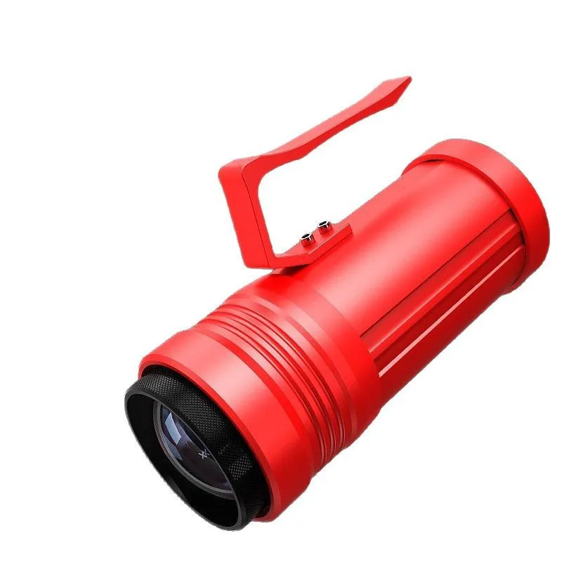 ضوء الصيد المحمول السوبر مشرق زينون مدفع الليزر زوومابلي للصيد الليلي الضوء الأزرق #5