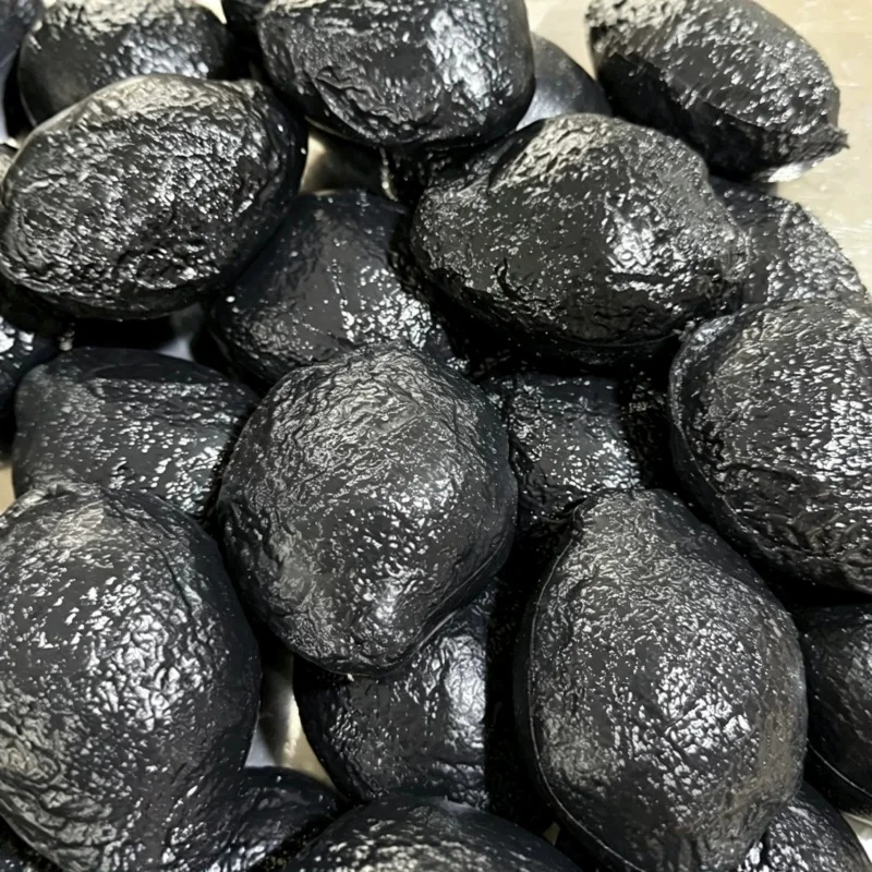 Handmade Stone Squishy Stress Ball Filled Hand Grip Squeeze Crispy ASMR Sound Fidget Sensory Toy Portable Pocket Decompress Toy