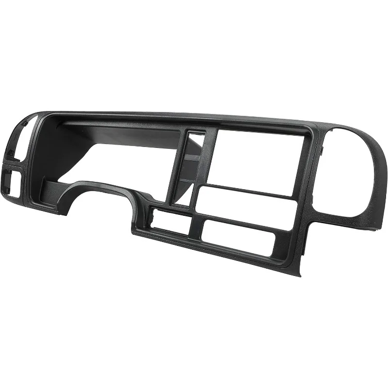 

Double Din Dash Panel Compatible with 1995-2002 Sierra Chevy Silverado C/K Truck SUV Suburban Center Console Cover T