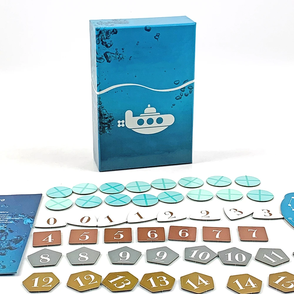 Card Game Home Entertainment Kids Party Board Game Undersea Treasure Hunt Strategy Puzzle Game Halloween and Christmas Gifts image 3