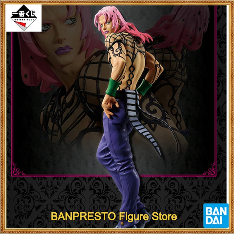 Original Bandai Ichibansho Kuji JoJo's Bizarre Adventure Diavolo EVIL PARTY Prize E Figures Collection Action Model Toys