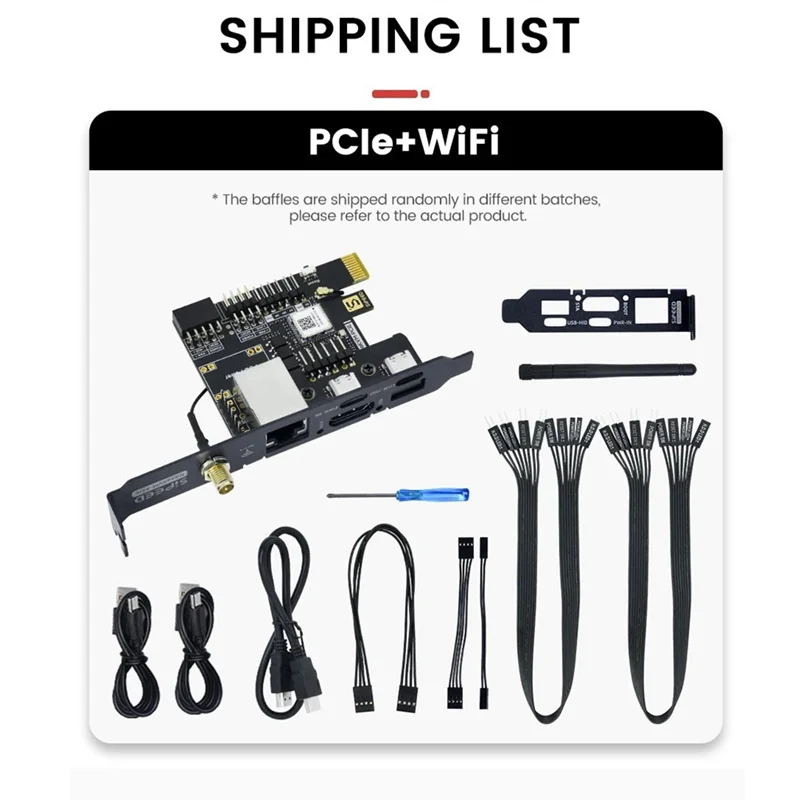 AA60-Nanokvm-Pcie Pikvm PCIE WIFI를 갖춘 미니 원격 제어 운영 및 유지 관리 서버, Nanokvm-Pcie-WIFI-Kit