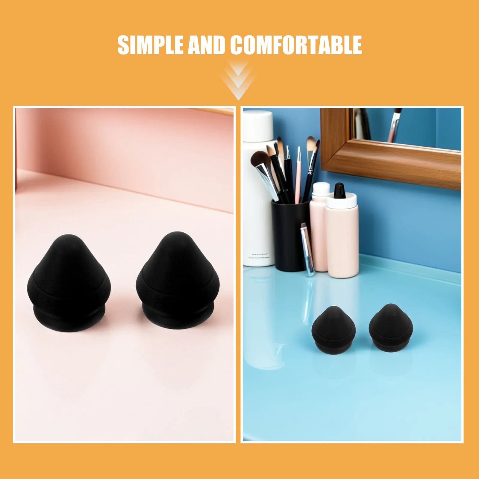 2Pcs Wall Mounted Black Massage Balls Suction Cone Manual Muscle Massager Roller Deep Tissue Back Neck Trigger Point Tool