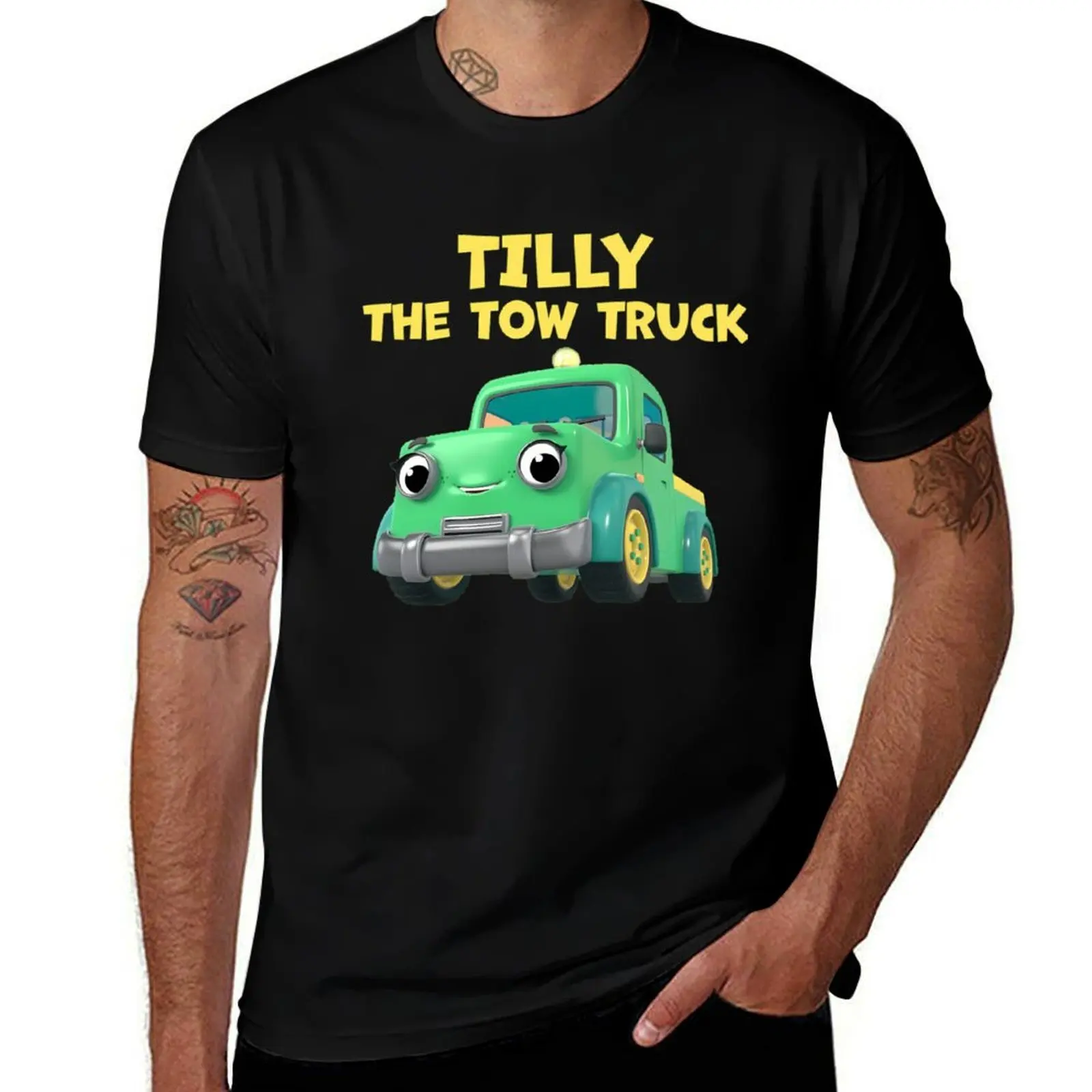 Garage Geckos NEW TILLY THE TOW TRUCK FOR Garage Geckos T-Shirt t shirts with prints T-Shirt
