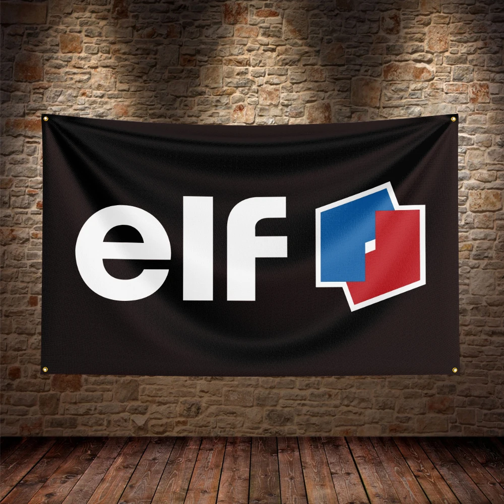 

3X5Ft ELFs Flag Polyester Printed Car Banner For Decor