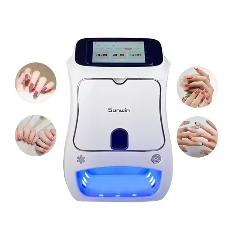 Diy Mobile Nails Printer Nails Printers 3d Digital Machines  Printing Machine for Nail Art Equipment