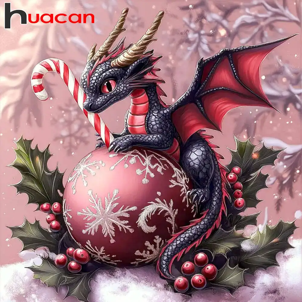Huacan 2025, neue Kollektion, Diamant-Gemälde, Delphin, Himmel, Diamant-Stickerei, Meer, Sonnenuntergang, Mosaik, Kunst, Dekoration, Gemälde