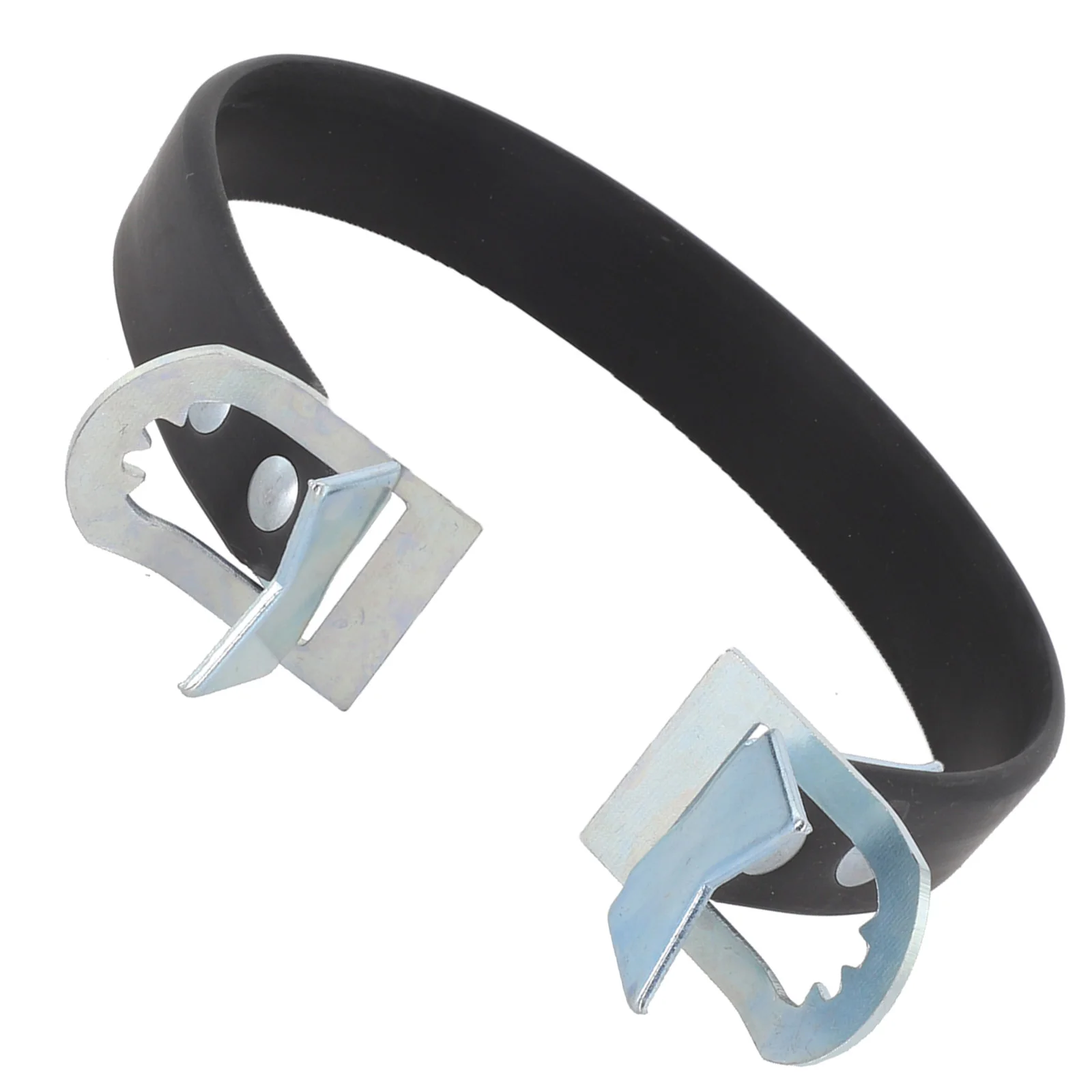 حزام حامل بطارية السيارة مقاس 14 بوصة مصعد جانبي عالي التحمل مصنوع من المعدن والمطاط للتعامل مع البطارية الآمنة والحمل #3