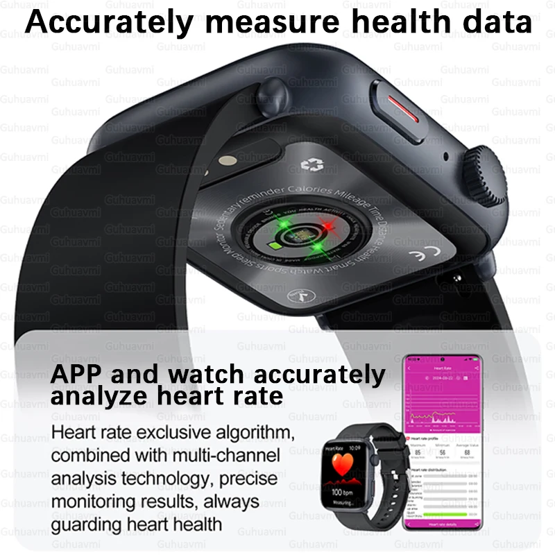 2025 새로운 NFC Smat 시계 여성 1.85 인치 혈압 심박수 블루투스 통화 여성 건강 Smarwatches Ladies For HUAWEI IOS