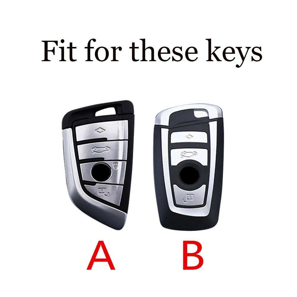 Fashion Car Key Case Cover Protector Shell for BMW X1 X3 X5 X6 X7 1 3 5 6 7 Series G20 G30 G11 F15 F16 G01 G02 F48 Accessories