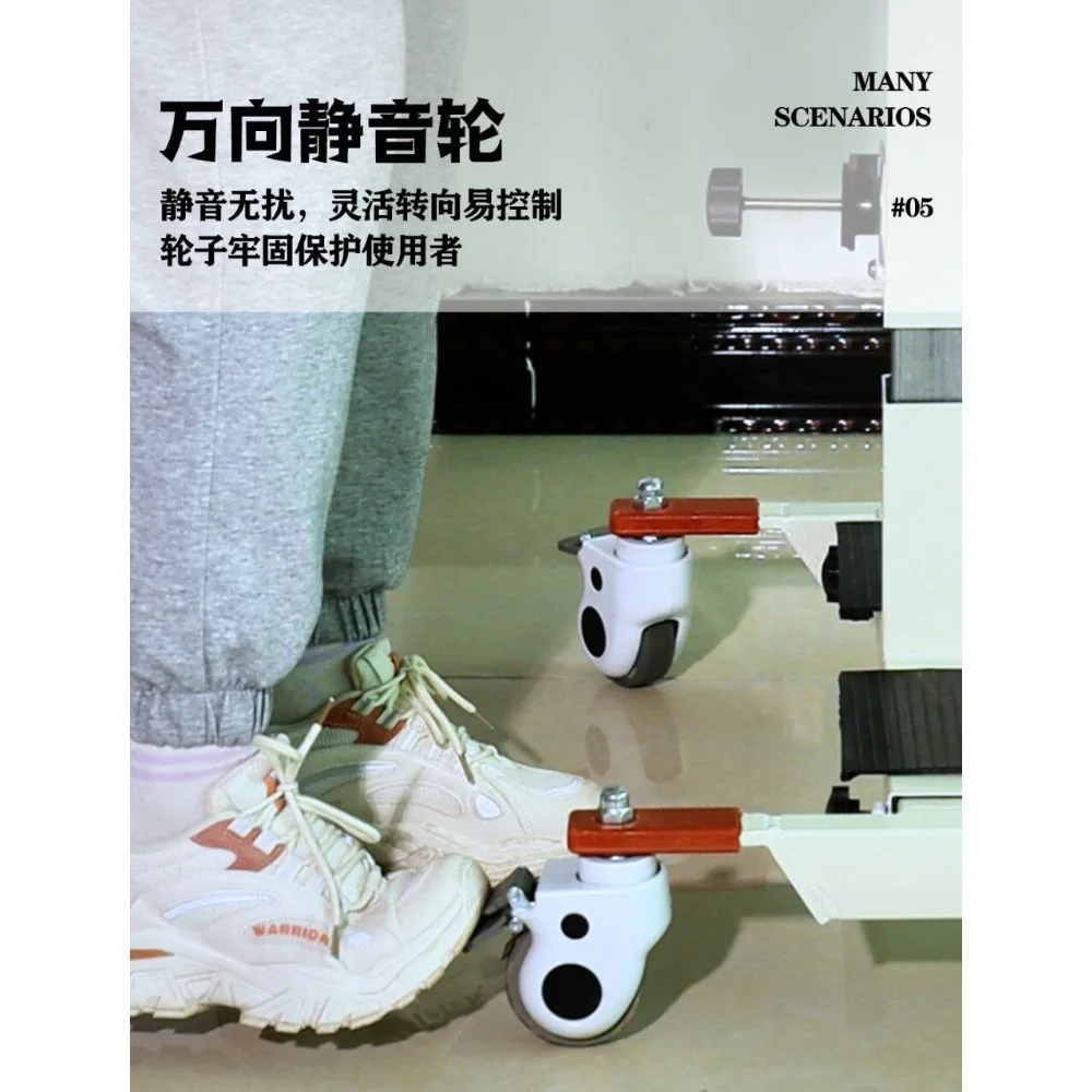 Bed Wheelchair Transfer Lifter Chair Bed-Ridden  Moving Lifting for Elderly Disabled Patient Manual Lift Shift Machine