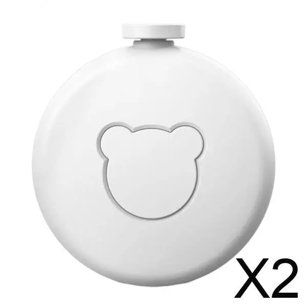 

2x Electric Baby Nail File, Nail File Kit, Low Cutter, for Newborn Gift Toddler Toes Fingernails Care Polish Grooming Kit