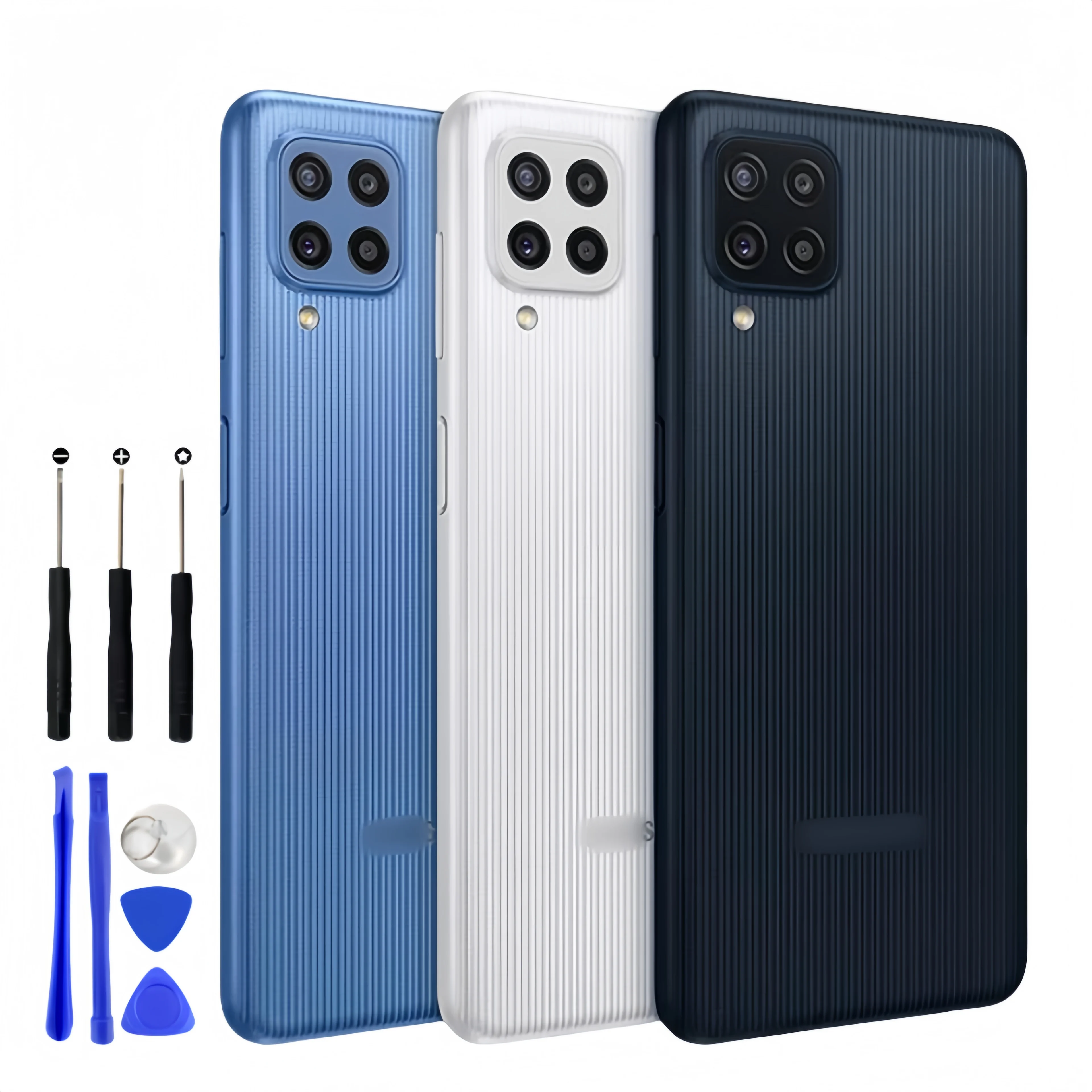 

Замена заднего стекла для Samsung Galaxy M22 SM-M225FV SM-M225FV/DS Задняя крышка Задний корпус