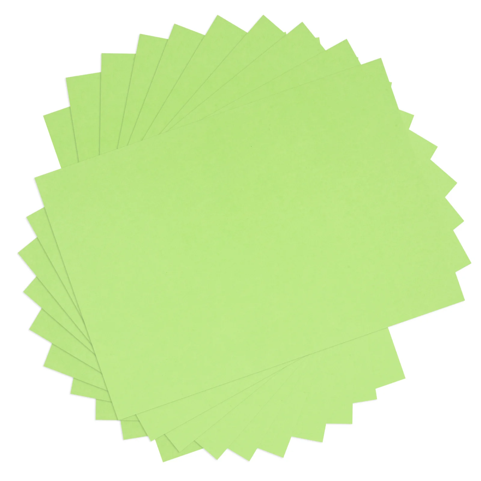 10 قطعة من أوراق البطاقات الملونة الناعمة باللون الأخضر لسكرابوكينغ لصنع البطاقات بنفسك لوازم مشروع العطلات