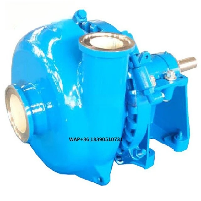 Small River Sand Dredging Pump Sand Filter System Sand Gravel Pump