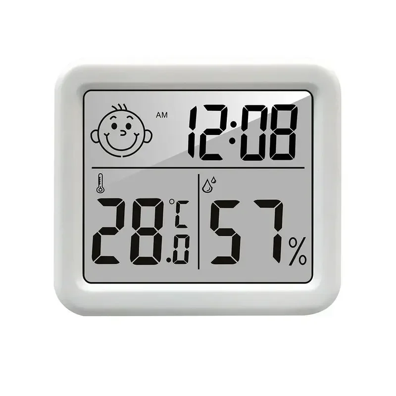 LCD Digital Temperature Humidity Meter Backlight Home Indoor Electronic Hygrometer Thermometer Weather Station Baby Room