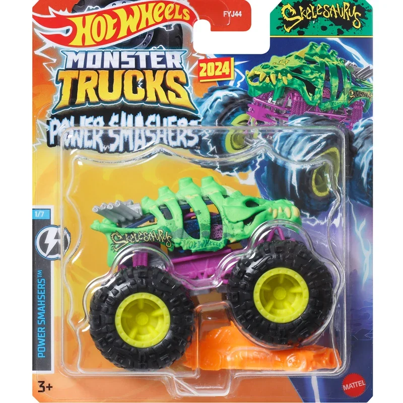 Original Hot Wheels Monster Trucks Car Diecast Leading Legends Bigfoot Freestyle Wreckers Vehicle Toys for Boys Birthday Gift