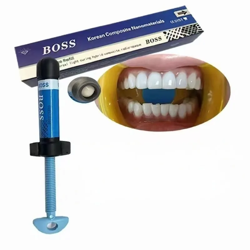 

Dental Materials High Quality Nano Ice Porcelain Resin Whitening Material Resin Light Curing Composite Dental Oral Material