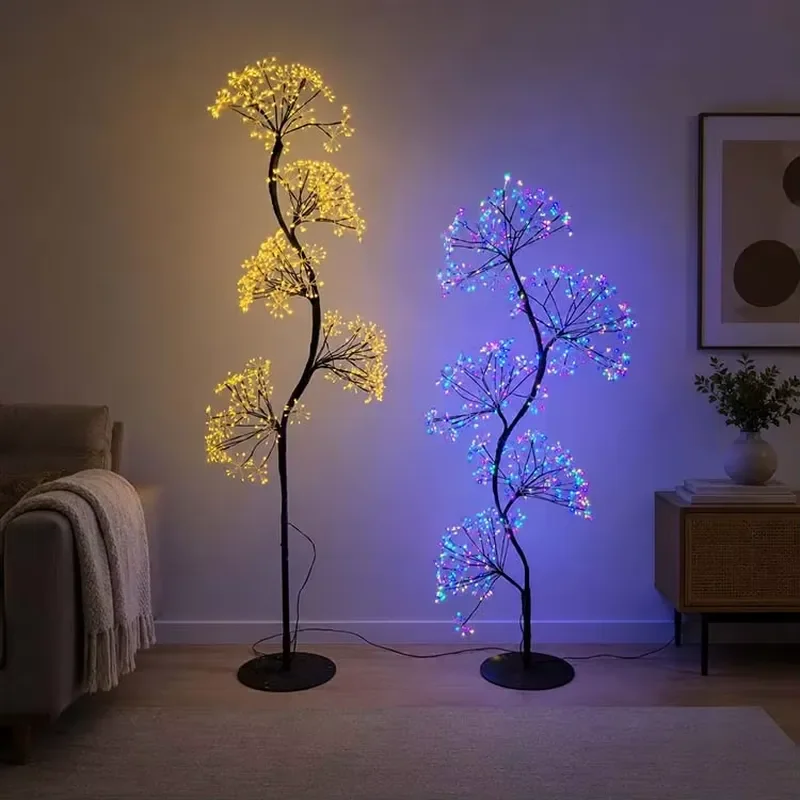 Luminous Floor Table Lights for Wedding Christmas New Year Festival Stage Party Decoration