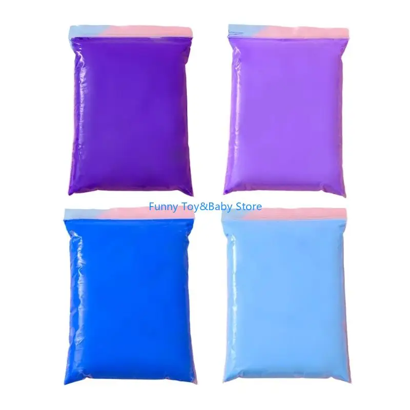 Ensemble d'argile polymère souple pour enfants, 4 pièces, créativité, couleur vibrante, projet artisanal sensoriel, jouet 100g