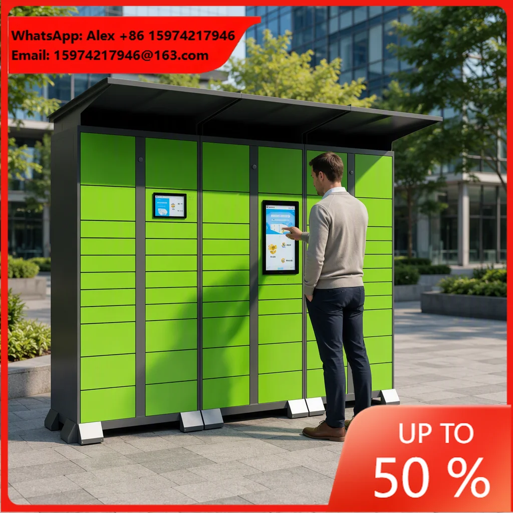 Outdoor Intelligent Safety And Convenient Electronic Mailbox Parcel Storage Cabinet Intelligent Express Locker