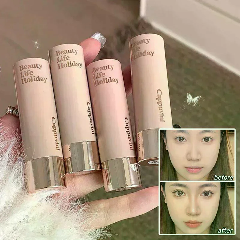 ترطيب ماتي المخفي كونتور عصا السلس دائم ثلاثية الأبعاد الأنف الظل مقاوم للماء الوجه تسليط الضوء على سطع كونتور ماكياج