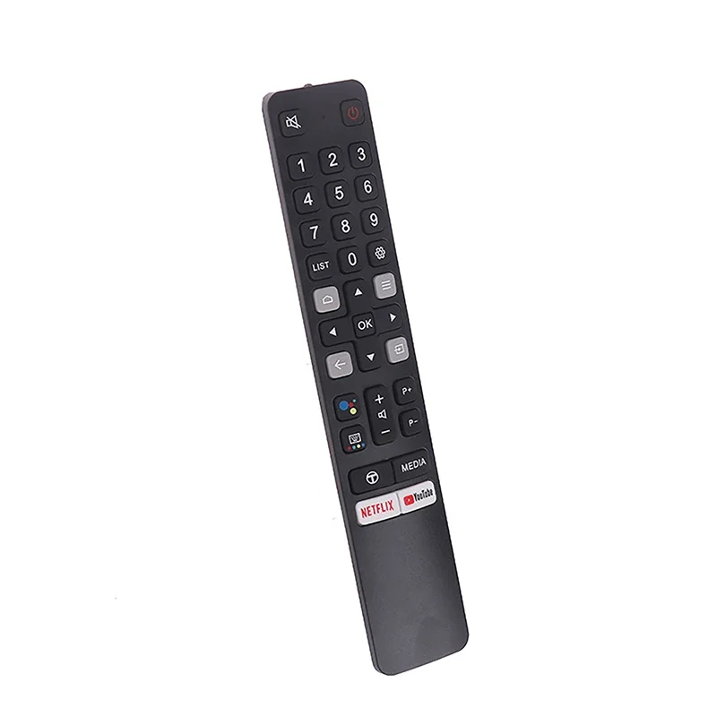 TCL Android 4K LED Smart TV Remote Control RC901V FMR1 No Voice Compatible with 43P725 65C728 50P728 L32S525 65C828 Models