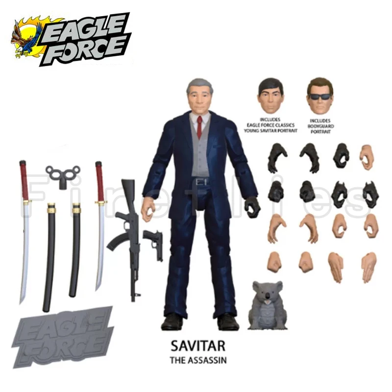 4inches Eagle Force Action Figure 40th Anniversary Wave 4 Figures Anime Collection Movie Model For Gift Free Shipping