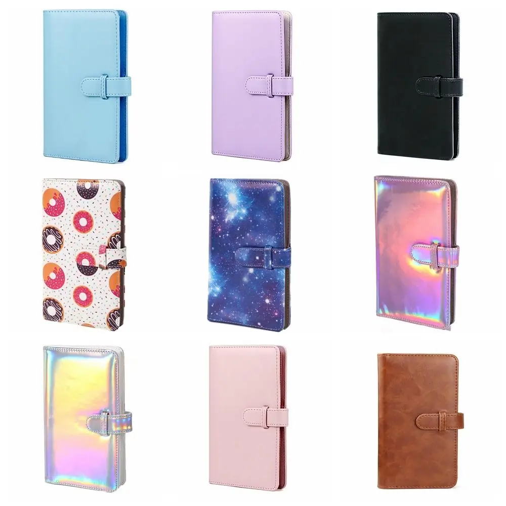 108 Pockets Instant Camera Photo Album Suede Surface PU Leather 3 Inch Pictures Storage Case for Fujifilm Instax mini 11/9/EVO