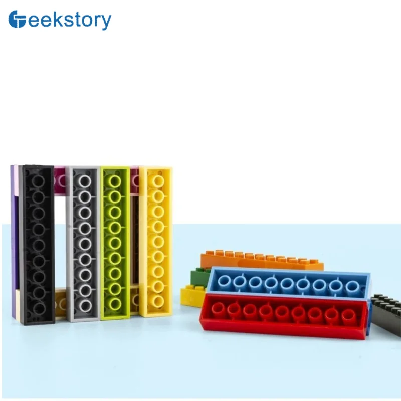 10 pçs/set 2x10 tijolos grossos coloridos em massa educação criativa montado moc 3006 tecnologia diy edifícios bloco brinquedo acessórios