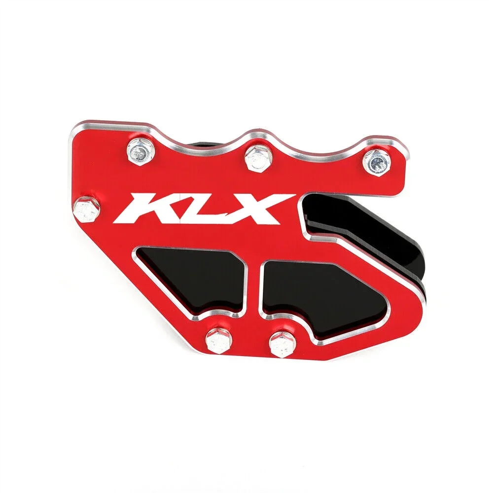 KLX LOGO CNC sotto la copertura della protezione della guida della catena per KAWASAKI KLX 300 300R 300SM 1997-2007 2020-2023